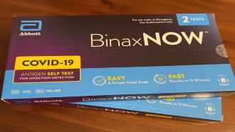 binax now COVID tests